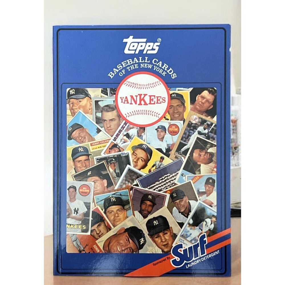 Topps Baseball Cards of the New York Yankees. sponsored by surf detergent